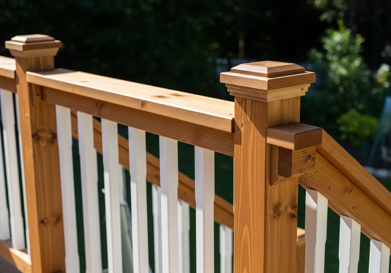 Damege Railing Payless Deck Repair